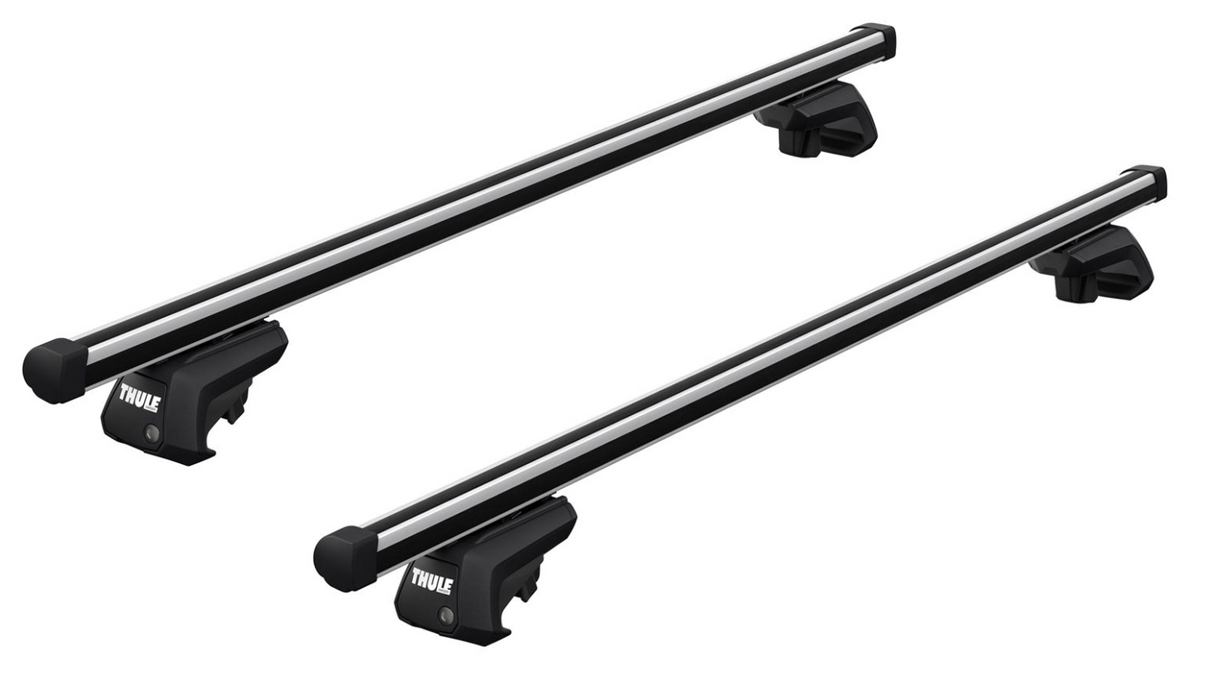 Thule ProBar roof rack system for the ALFA ROMEO 156 Crosswagon 5-dr Estate, 2000 - 2007 with raised roof rails