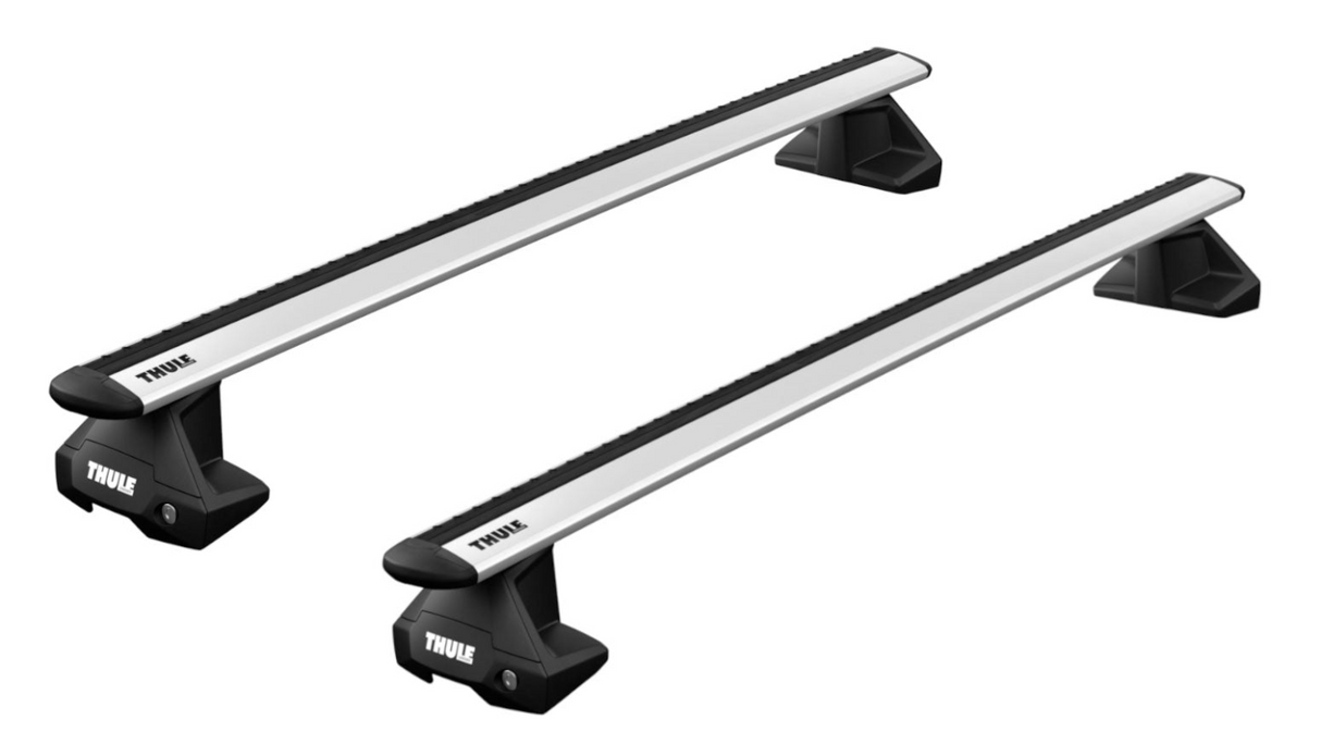 Thule Aero WingBar Evo roof bars for the AUDI A4 4-dr Saloon, 2008 - 2015