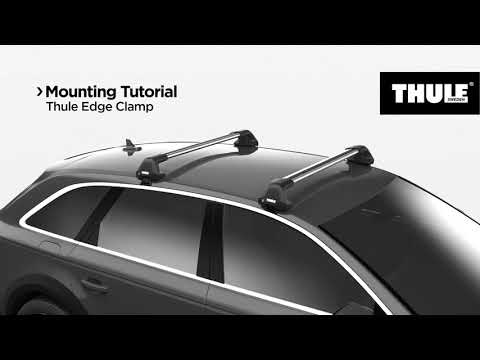 Thule Roof Rack for VAUXHALL Corsa 5-dr Hatchback, 2020 on - Normal Roof (WingBar Edge Bars - Black)