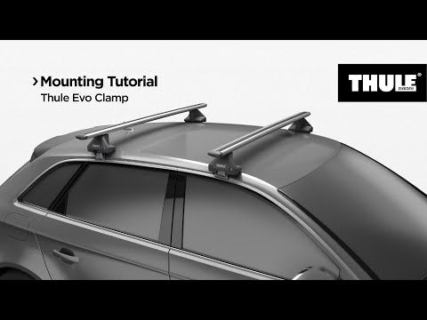 Thule Roof Rack for AUDI A6 4-dr Saloon, 2019 - 2025 - Normal Roof (SquareBar Evo Roof Bars)