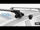 Thule Roof Rack for AUDI e-tron 5-dr SUV, 2019 - 2023 - Flush Rails (WingBar Edge Bars - Aluminium)