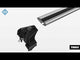 Thule Roof Rack for CHEVROLET Trax 5-dr SUV, 2023 on - Flush Rails (SquareBar Evo Roof Bars)