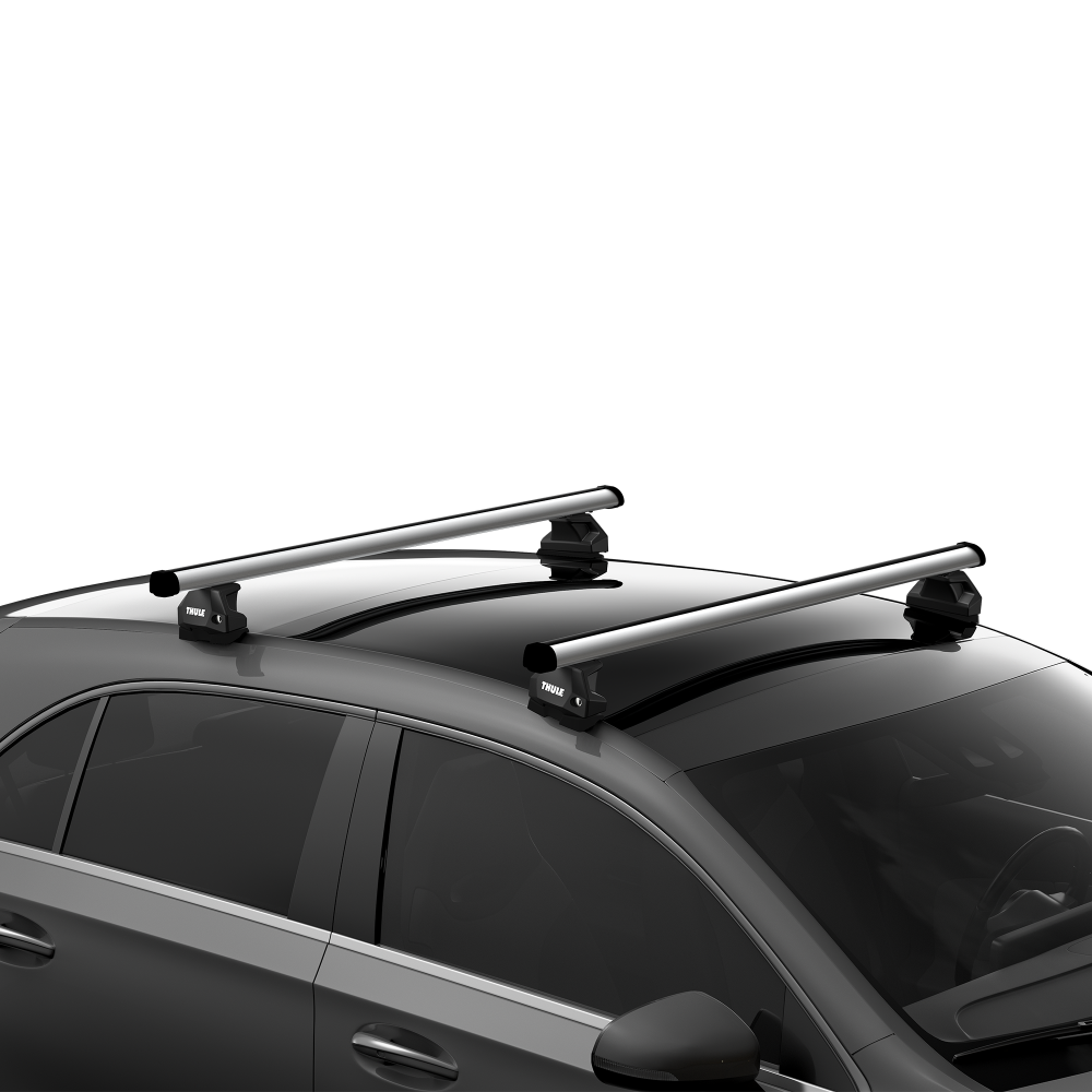 BMW 1-Series 5-dr Hatchback, 2020 on Roof Rack by Thule