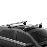 BMW 1-Series 5-dr Hatchback, 2020 on Roof Rack by Thule