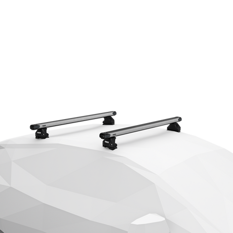 BMW 1-Series 5-dr Hatchback, 2020 on Roof Rack by Thule