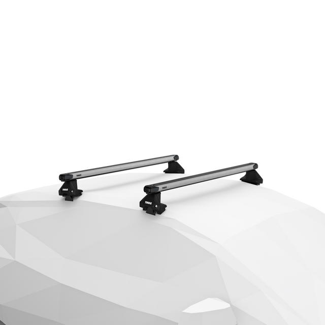 BMW 3-Series Li 4-dr Saloon, 2019 on Roof Rack by Thule