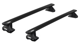 Black Thule WingBar Evo roof rack to fit the CHEVROLET New Onix 5-dr Hatchback, 2020 on